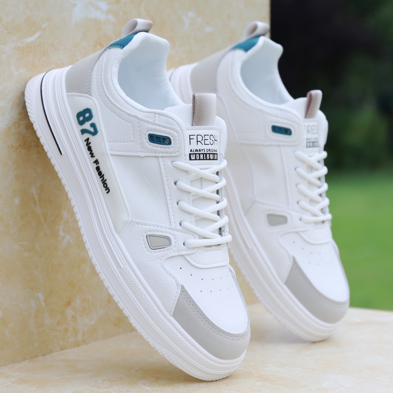 All-match Casual White Shoes Men's Sneakers Breathable Board Sports Shoes